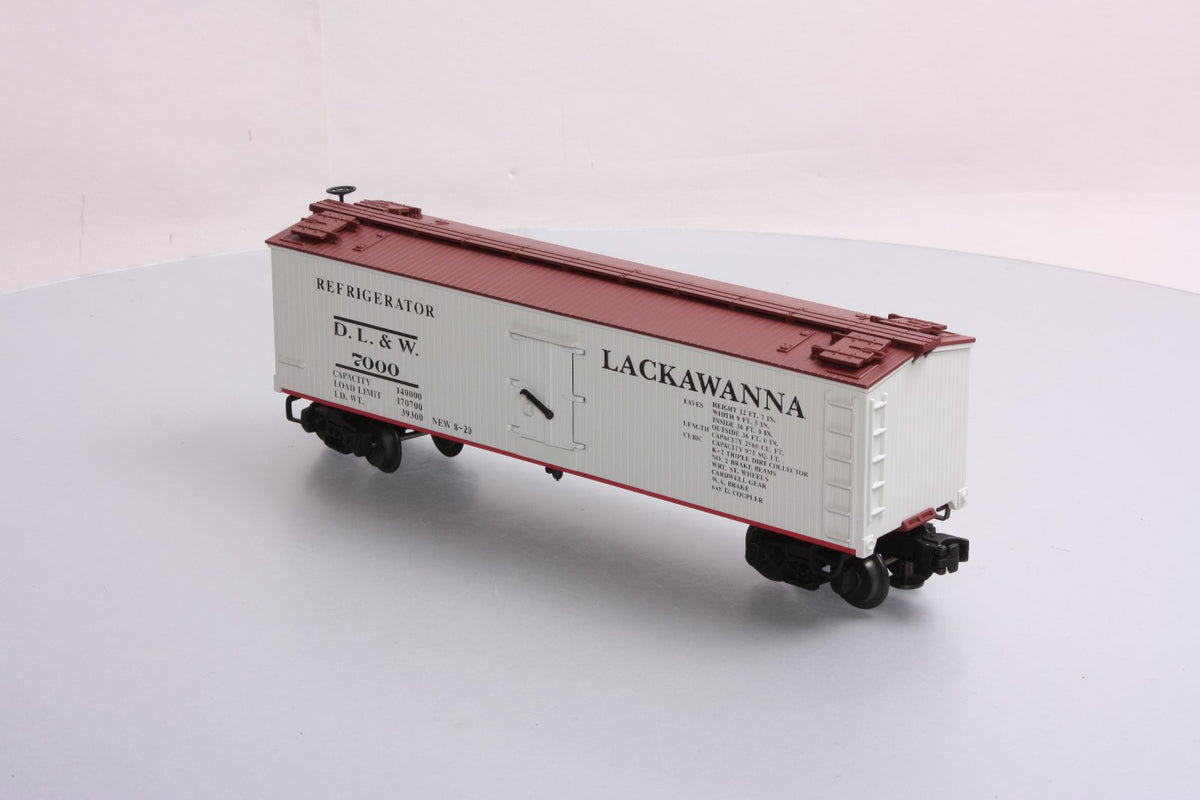 Lionel 6-51301 O Gauge Lackawanna Refrigerator Car #7000 LN/Box