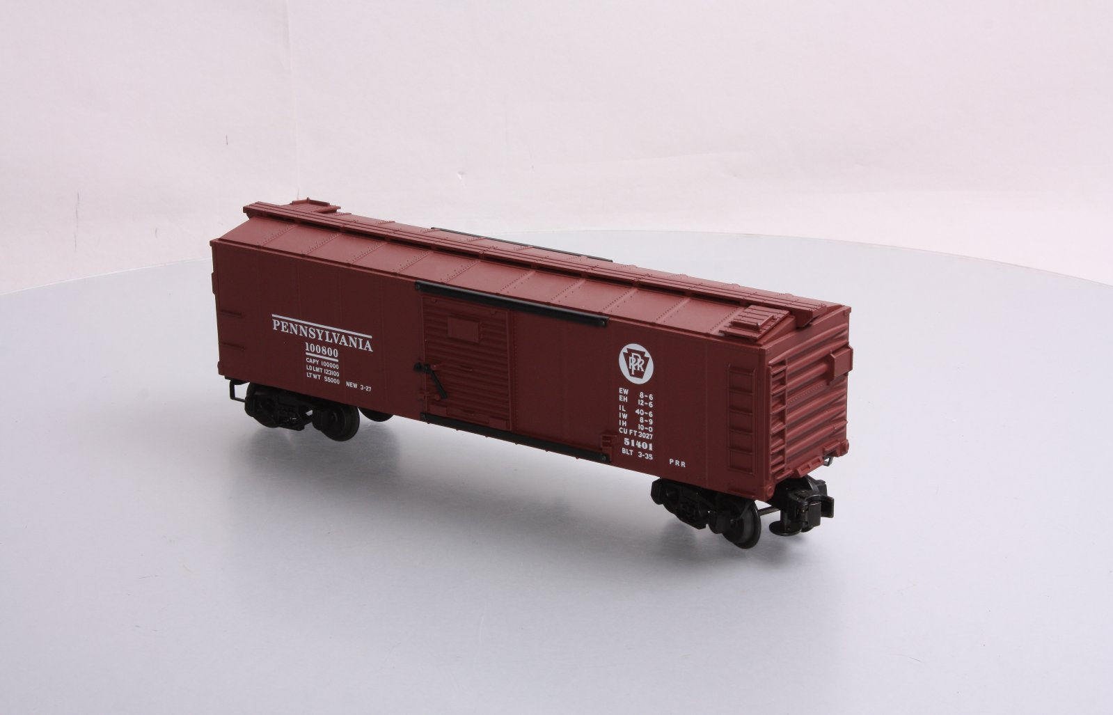 Lionel 6-51401 O Gauge Pennsylvania Boxcar #100800 LN/Box