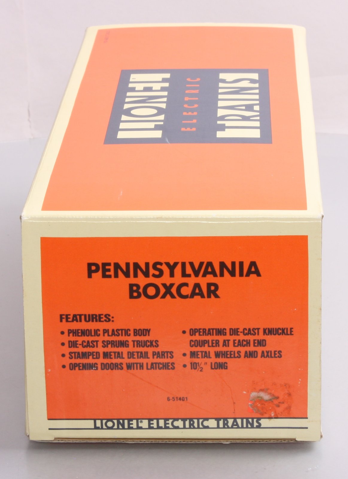 Lionel 6-51401 O Gauge Pennsylvania Boxcar #100800 LN/Box