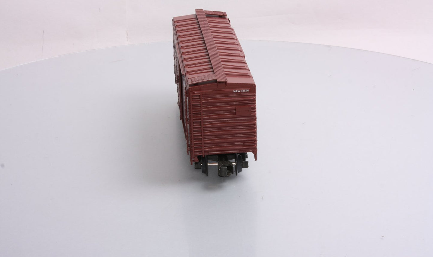 Petersen N&W Steel Boxcar #42566 - 3 Rail EX/Box