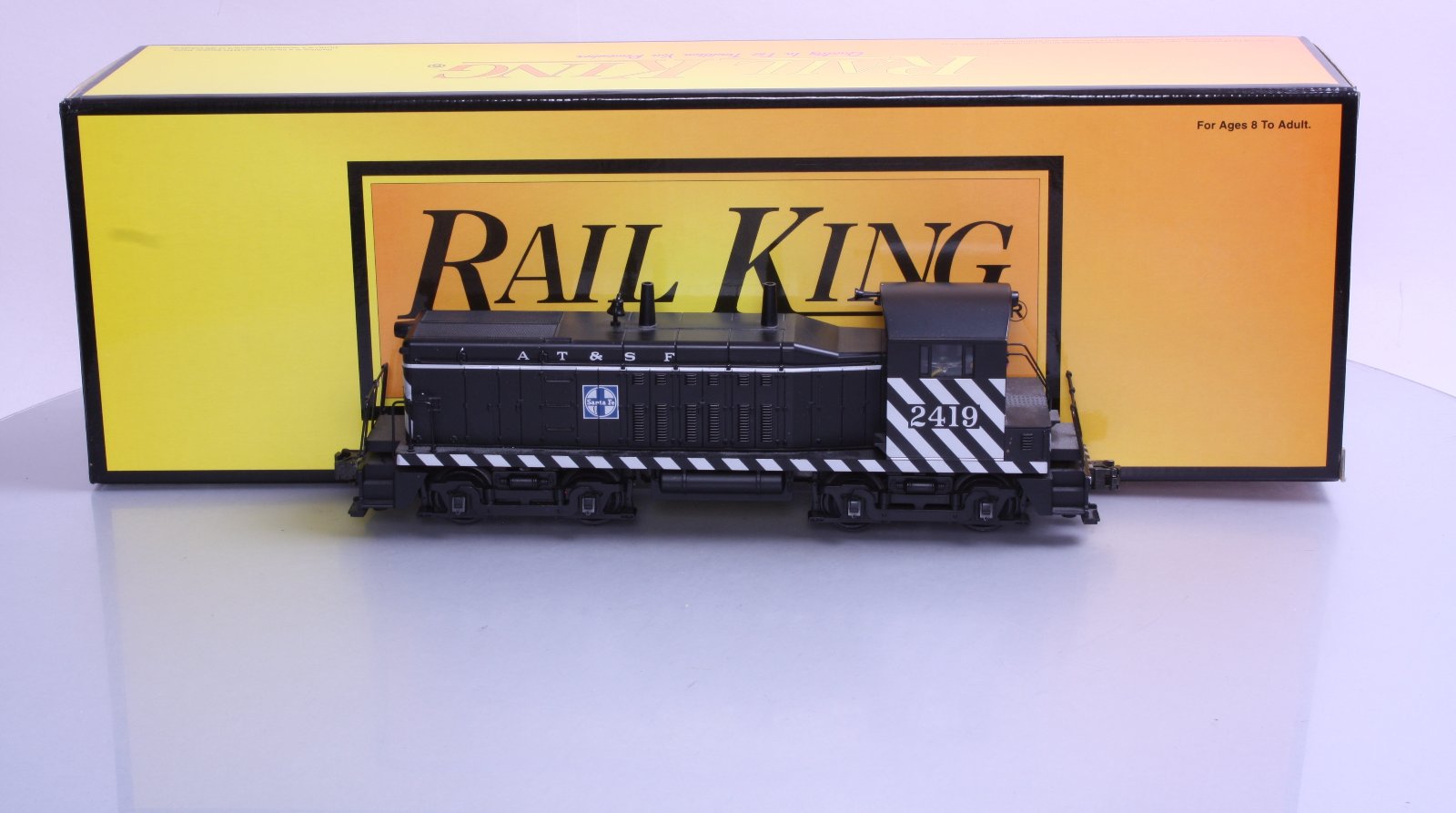 MTH 30-2156-0 O Gauge Santa Fe NW-2 Diesel Switcher #2419 LN/Box