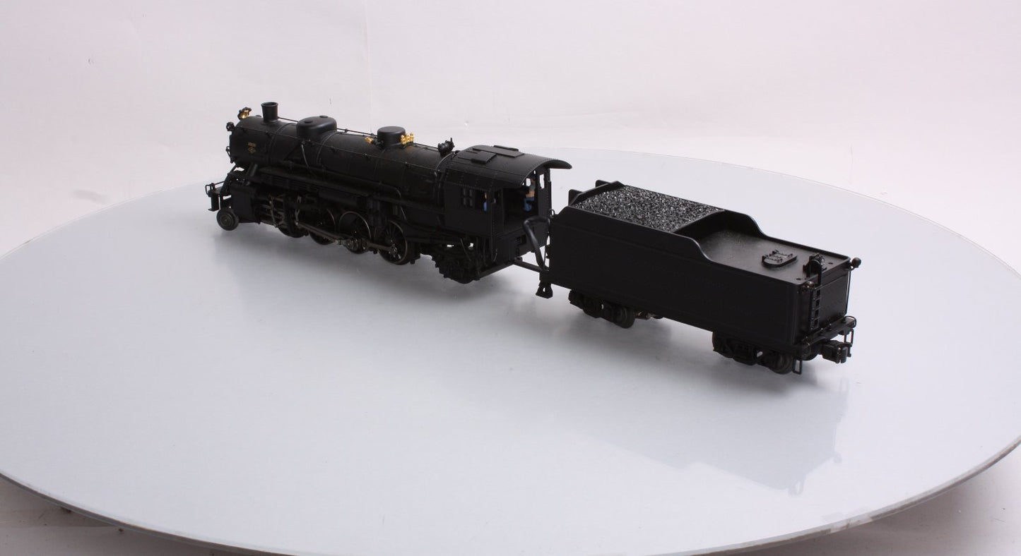 K-Line K3600-0001CC Undecorated Mikado Steam Locomotive & Tender w TRAINMASTER LN/Box