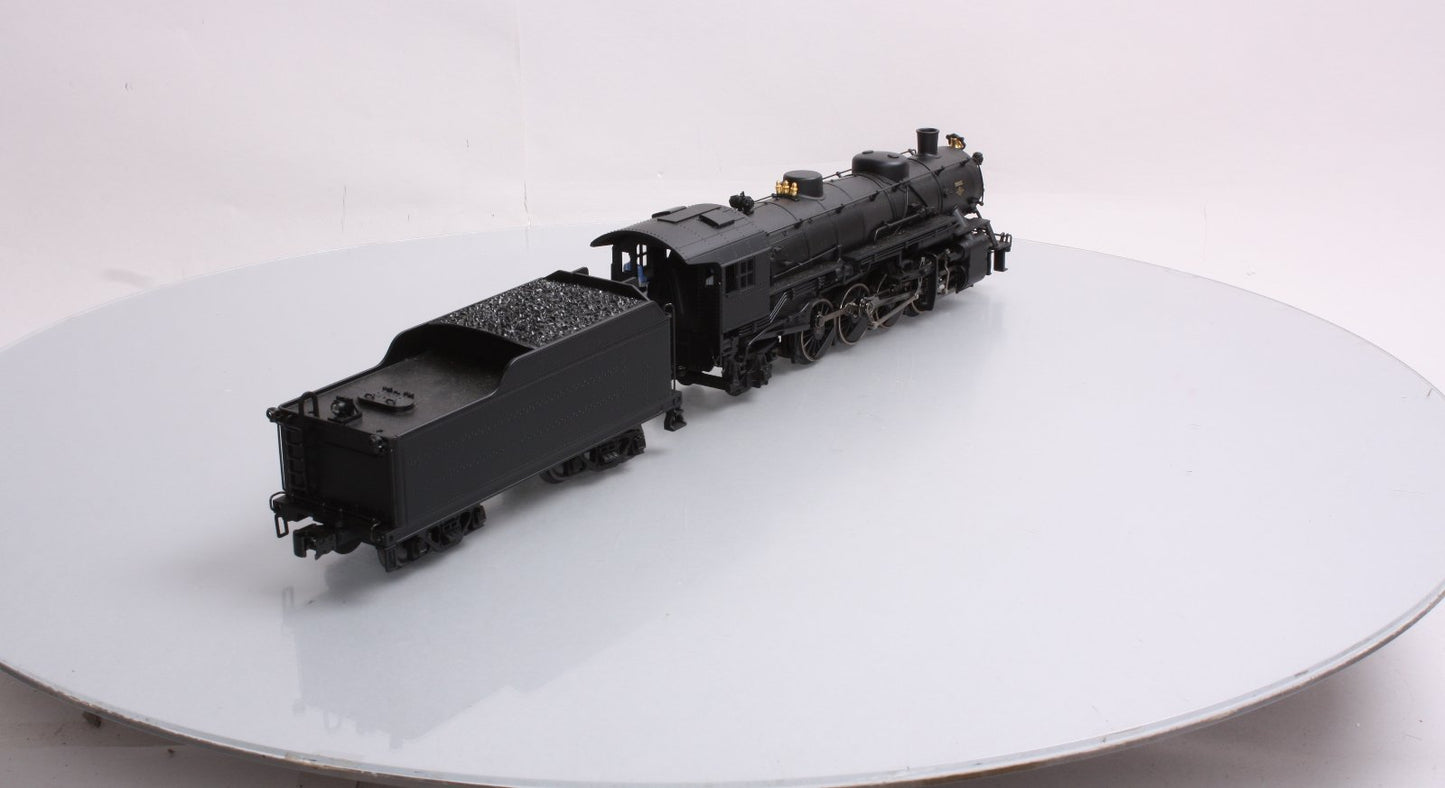 K-Line K3600-0001CC Undecorated Mikado Steam Locomotive & Tender w TRAINMASTER LN/Box