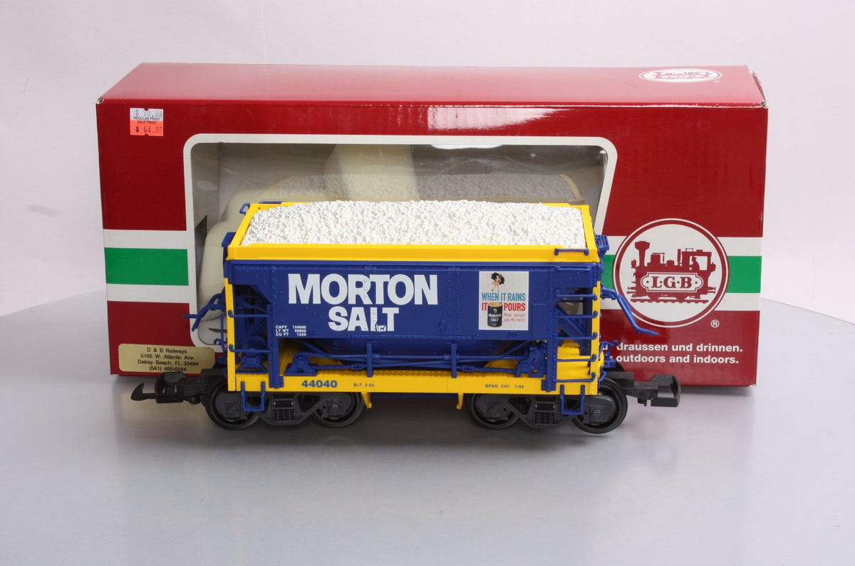 LGB 44040 G Scale Morron Salt Ore Hopper LN/Box