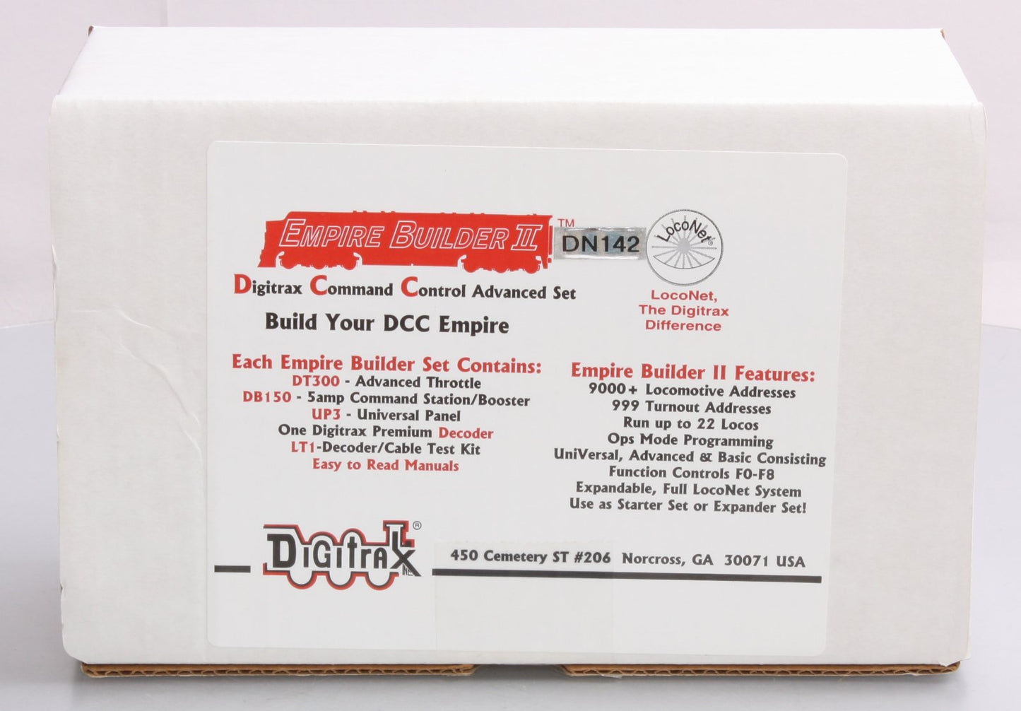 Digitrax DN142PS HO Scale 1.0 Amp Digital Control Command Mobile Decoder