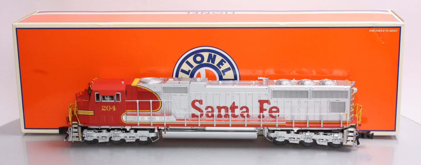 Lionel 211560 O Santa Fe SD75 Conventional Diesel Locomotive #204 NIB