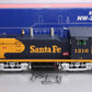 USA Trains 22004 G Santa Fe NW-2 Calf Diesel Locomotive NIB