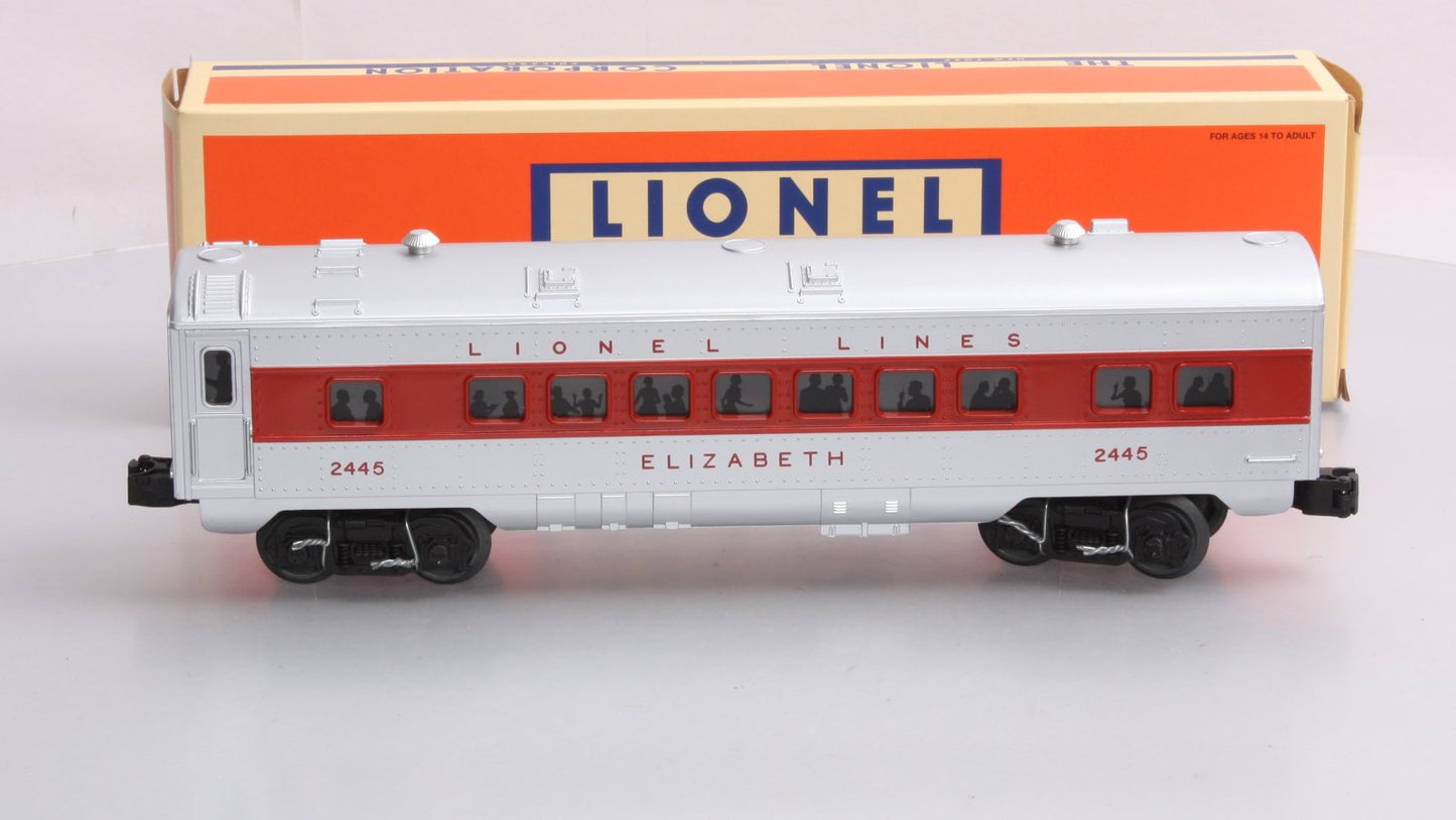 Lionel 6-27912 O Gauge PWC Lionel Lines "Elizabeth" Coach Car #2445 EX/Box