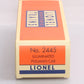 Lionel 6-27912 O Gauge PWC Lionel Lines "Elizabeth" Coach Car #2445 EX/Box