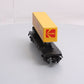 Lionel 6-58538 O Gauge LOTS New York Central Flatcar w/ Kodak Express Trailer NIB