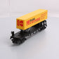 Lionel 6-58538 O Gauge LOTS New York Central Flatcar w/ Kodak Express Trailer NIB