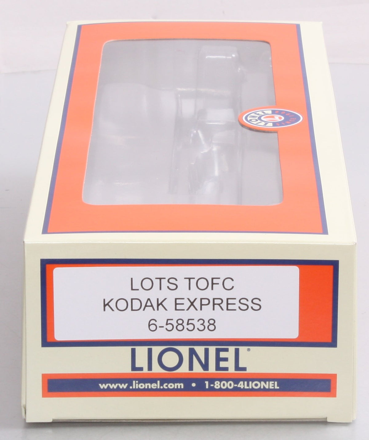 Lionel 6-58538 O Gauge LOTS New York Central Flatcar w/ Kodak Express Trailer NIB