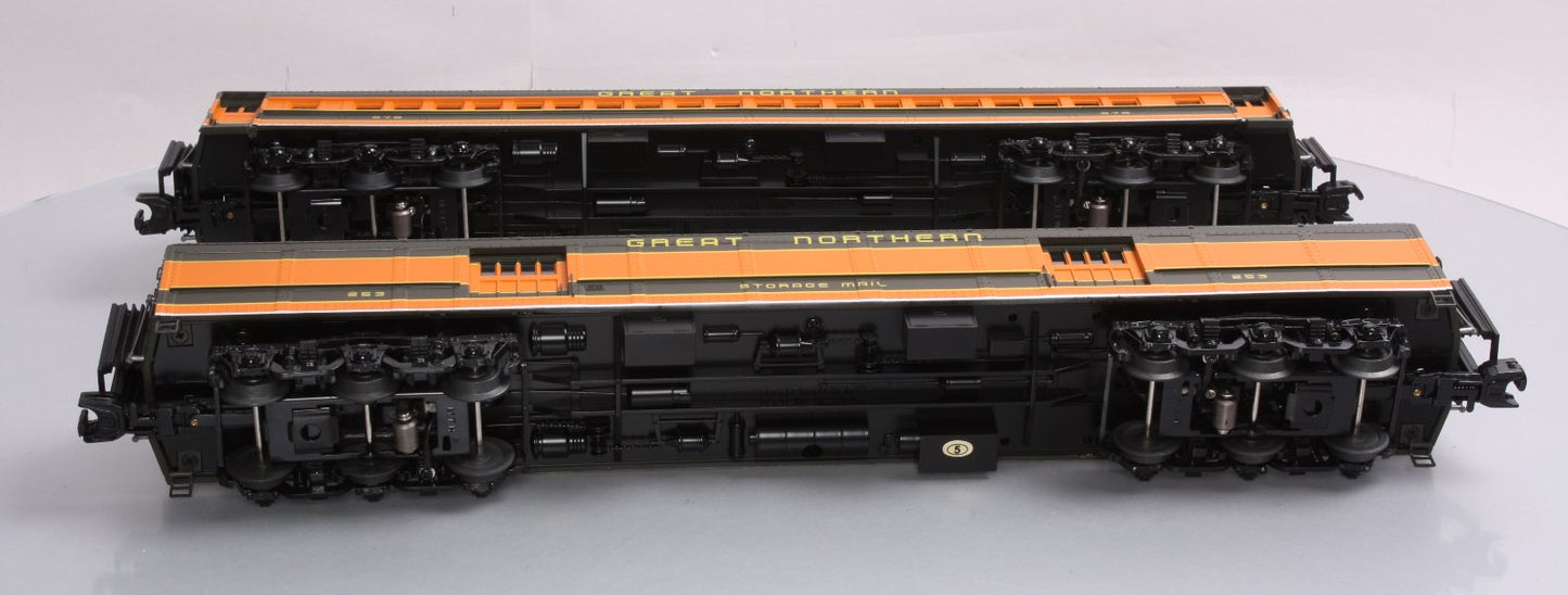 MTH 20-44011 O Great Northern 70' Madison Baggage/Coach LN/Box