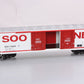 MTH 20-93111 O Scale Soo Line 50 Ft. Plugged Door Boxcar #176483 LN