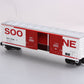 MTH 20-93111 O Scale Soo Line 50 Ft. Plugged Door Boxcar #176483 LN