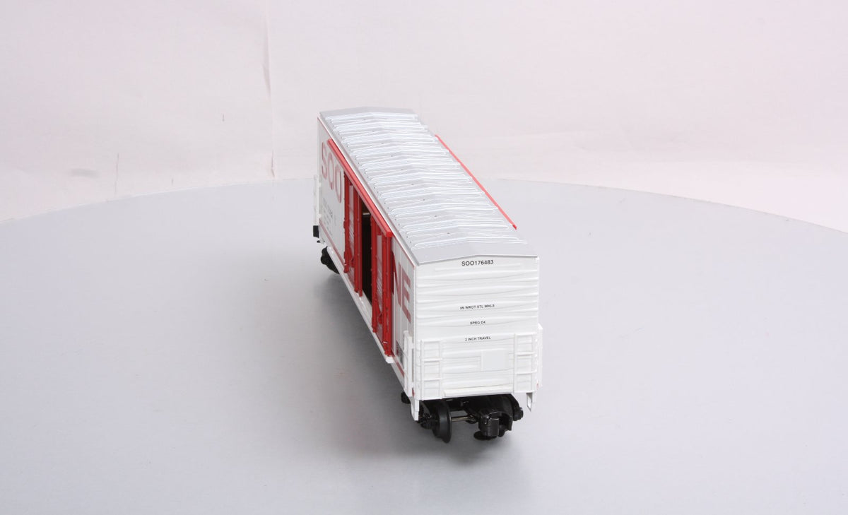 MTH 20-93111 O Scale Soo Line 50 Ft. Plugged Door Boxcar #176483 LN