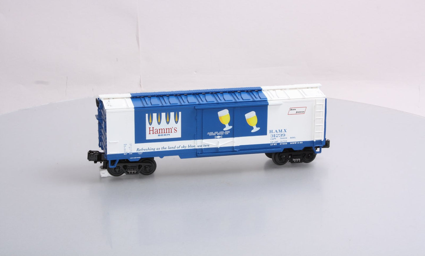 MTH 20-94079 O Hamm's Beer 40' Reefer Car #31239 LN/Box