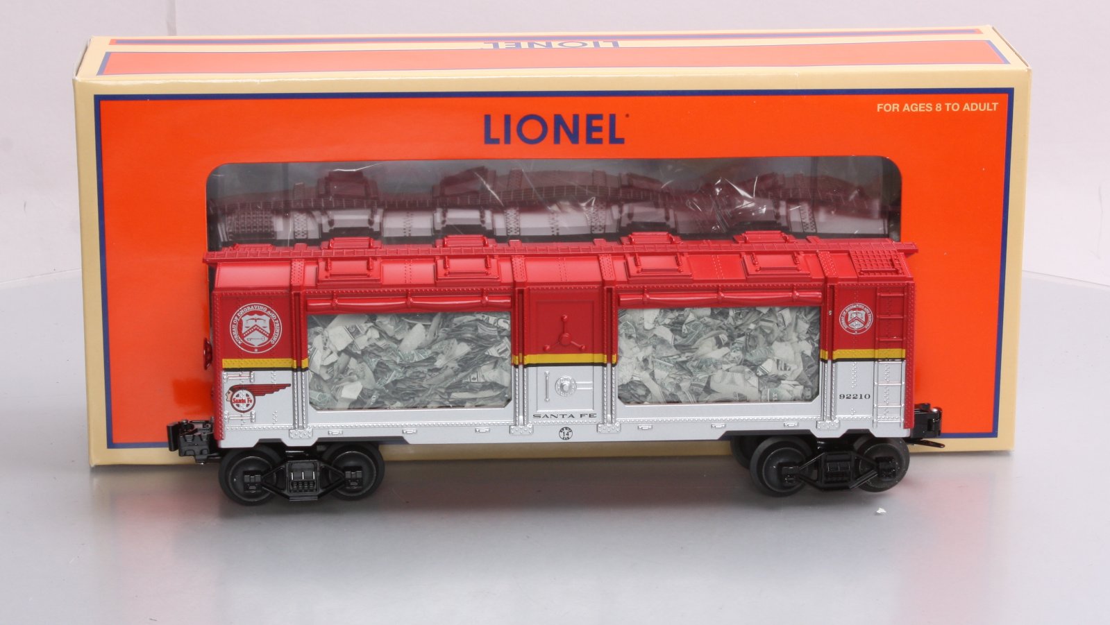 Lionel 6-72511 O Gauge LCCA Santa Fe Treasury Car LN/Box