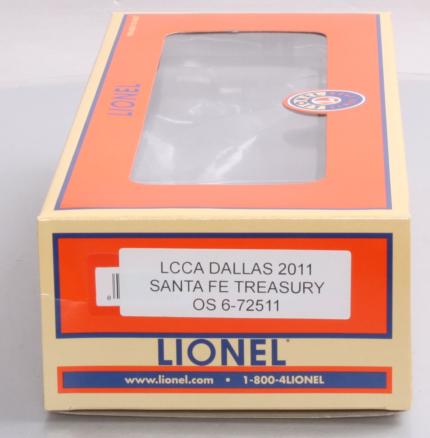 Lionel 6-72511 O Gauge LCCA Santa Fe Treasury Car LN/Box