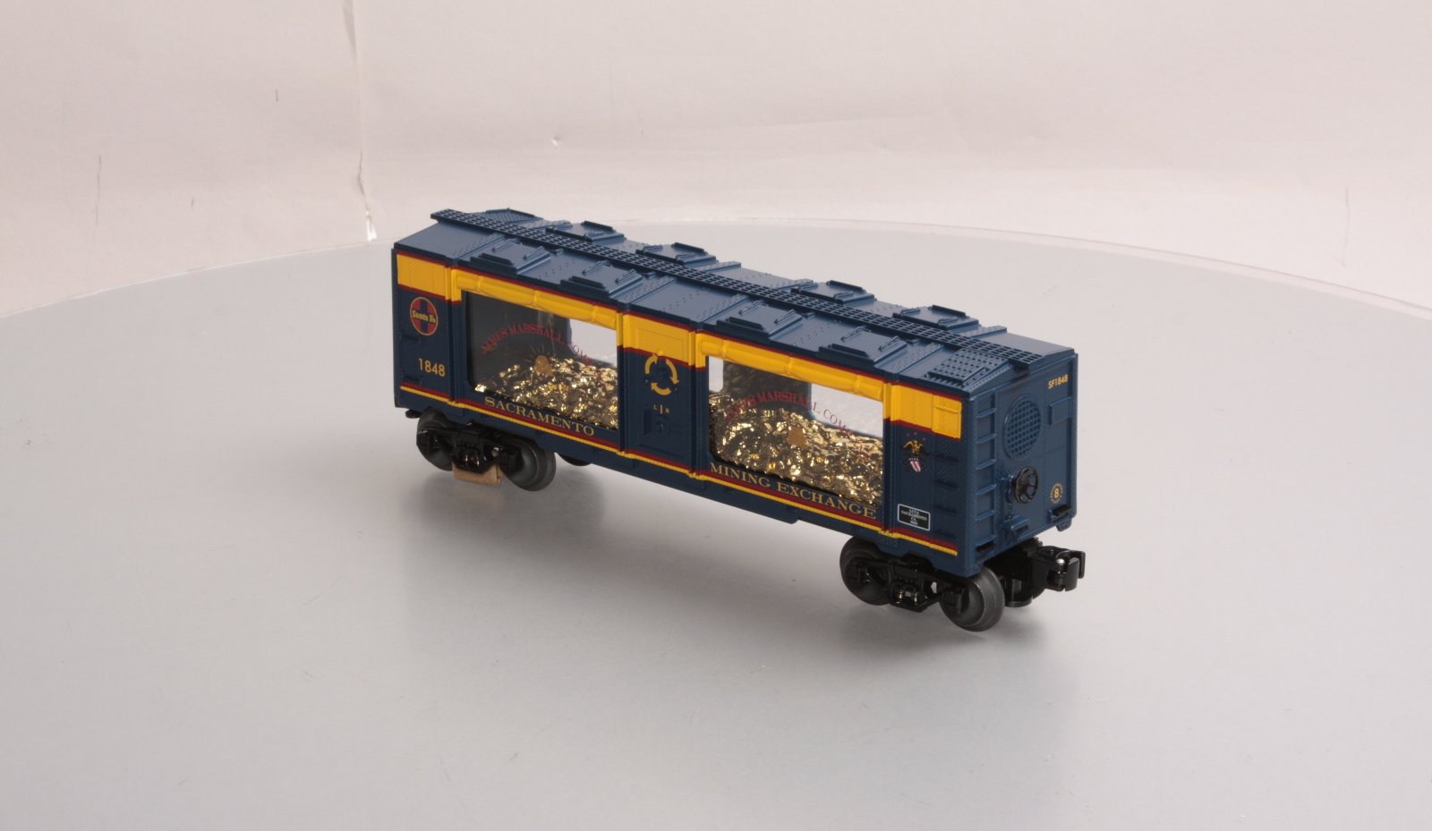 Lionel 6-52514 O Santa Fe LCCA 2009 Registration Gift Mint Car with Load LN