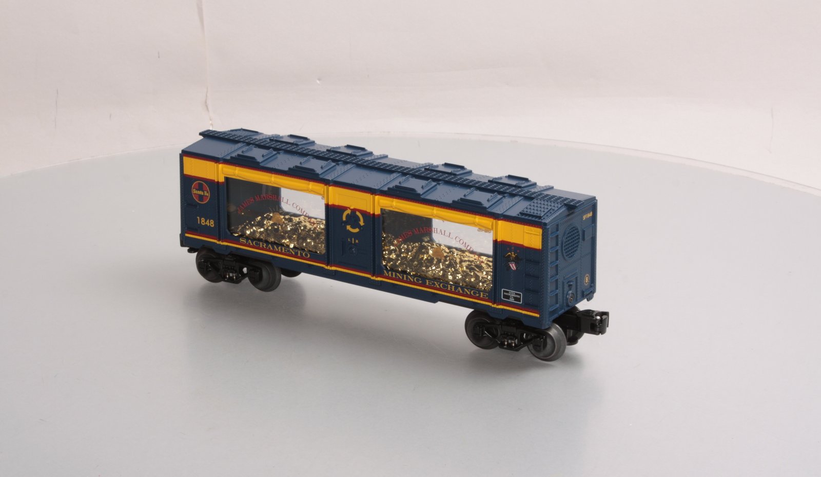 Lionel 6-52514 O Santa Fe LCCA 2009 Registration Gift Mint Car with Load LN