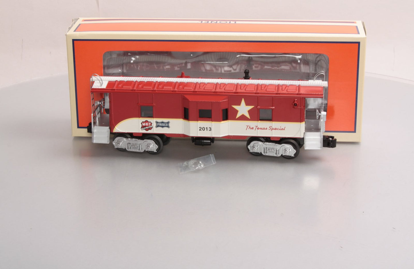Lionel 6-58539 O Gauge LCCA Texas Special Bay Window Caboose #2013 LN/Box