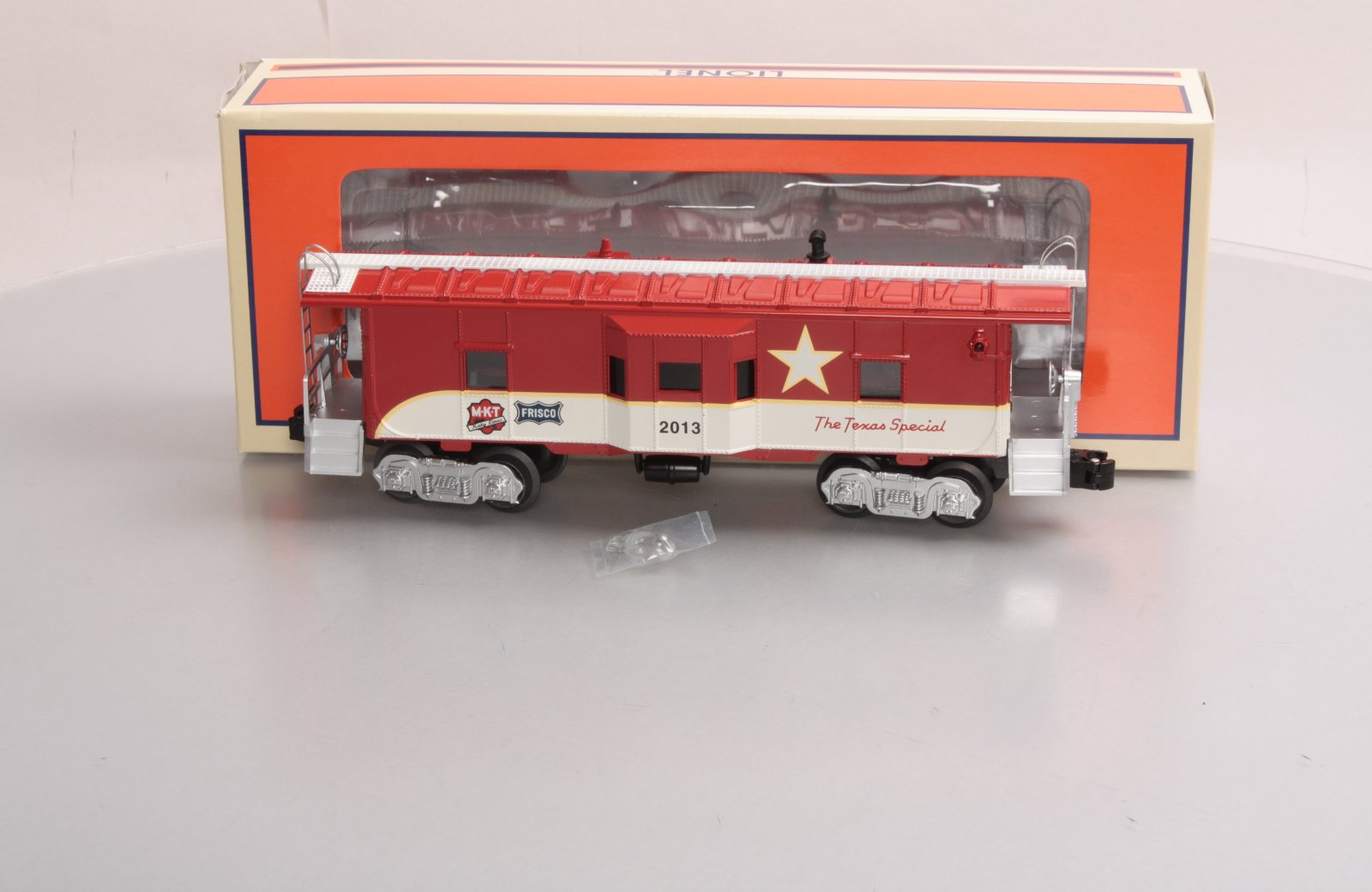 Lionel 6-58539 O Gauge LCCA Texas Special Bay Window Caboose #2013 LN/Box