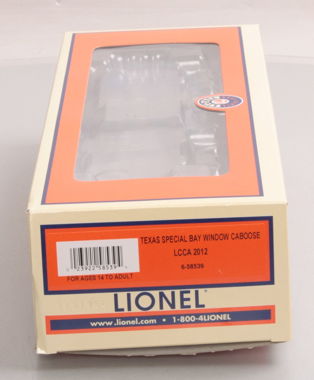 Lionel 6-58539 O Gauge LCCA Texas Special Bay Window Caboose #2013 LN/Box