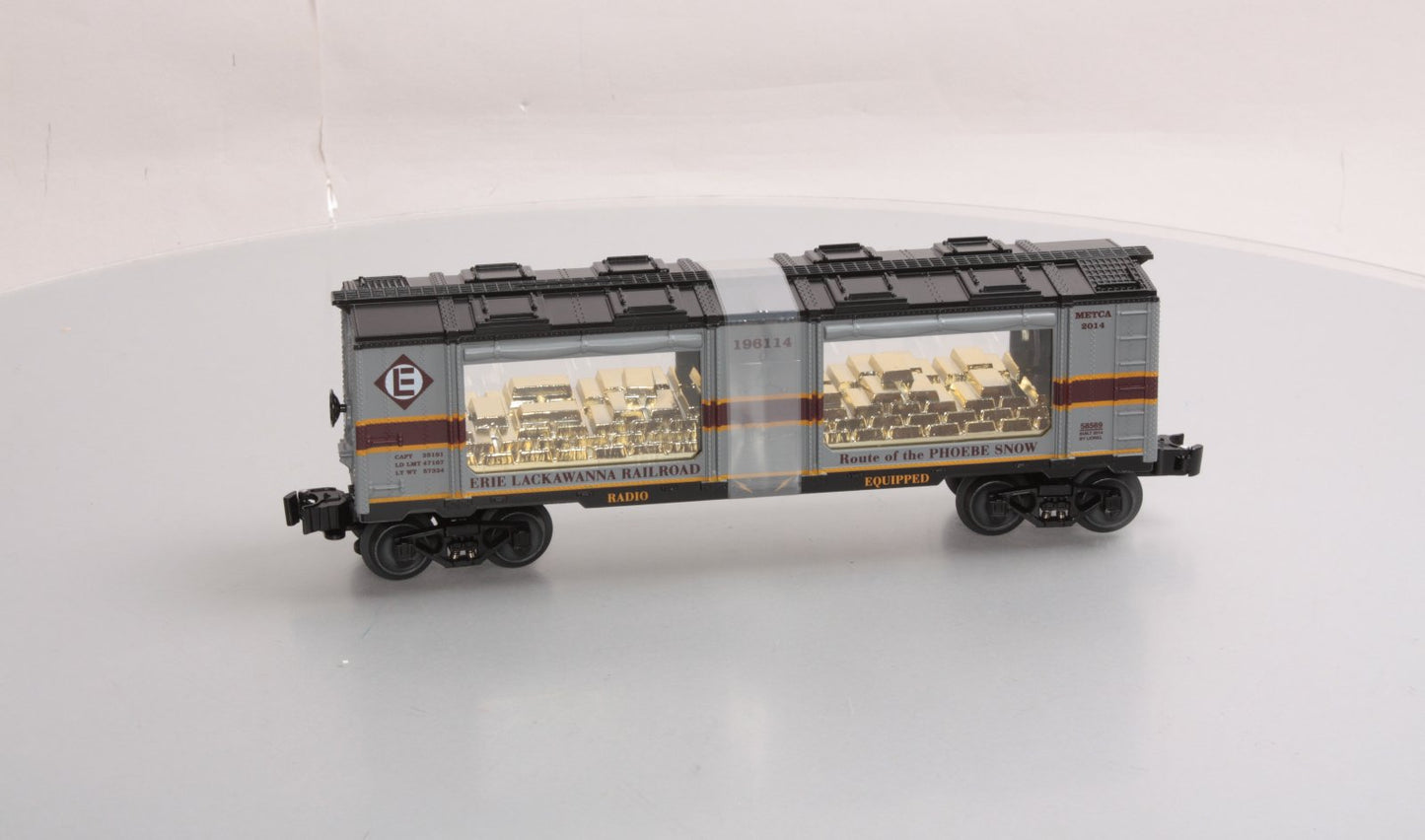 Lionel 6-58569 O Gauge Erie Lackwanna "METCA 2014 Division" Mint Car #196114 EX/Box