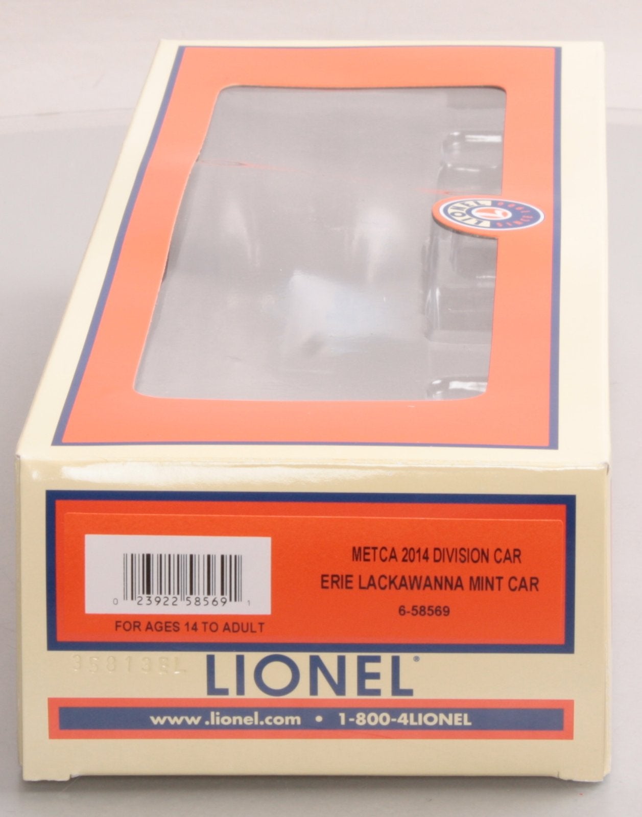 Lionel 6-58569 O Gauge Erie Lackwanna "METCA 2014 Division" Mint Car #196114 EX/Box