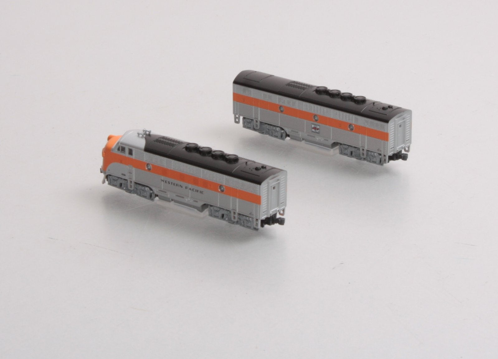 Kato 106-0302 N Scale Western Pacific F3 A/B Diesel Locomotive Set LN/Box