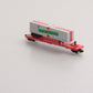 Micro-Trains 06400082 N Holiday Transportation 57' TOFC Flatcar w/Trailer #1230 LN/Box