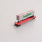 Micro-Trains 06400082 N Holiday Transportation 57' TOFC Flatcar w/Trailer #1230 LN/Box
