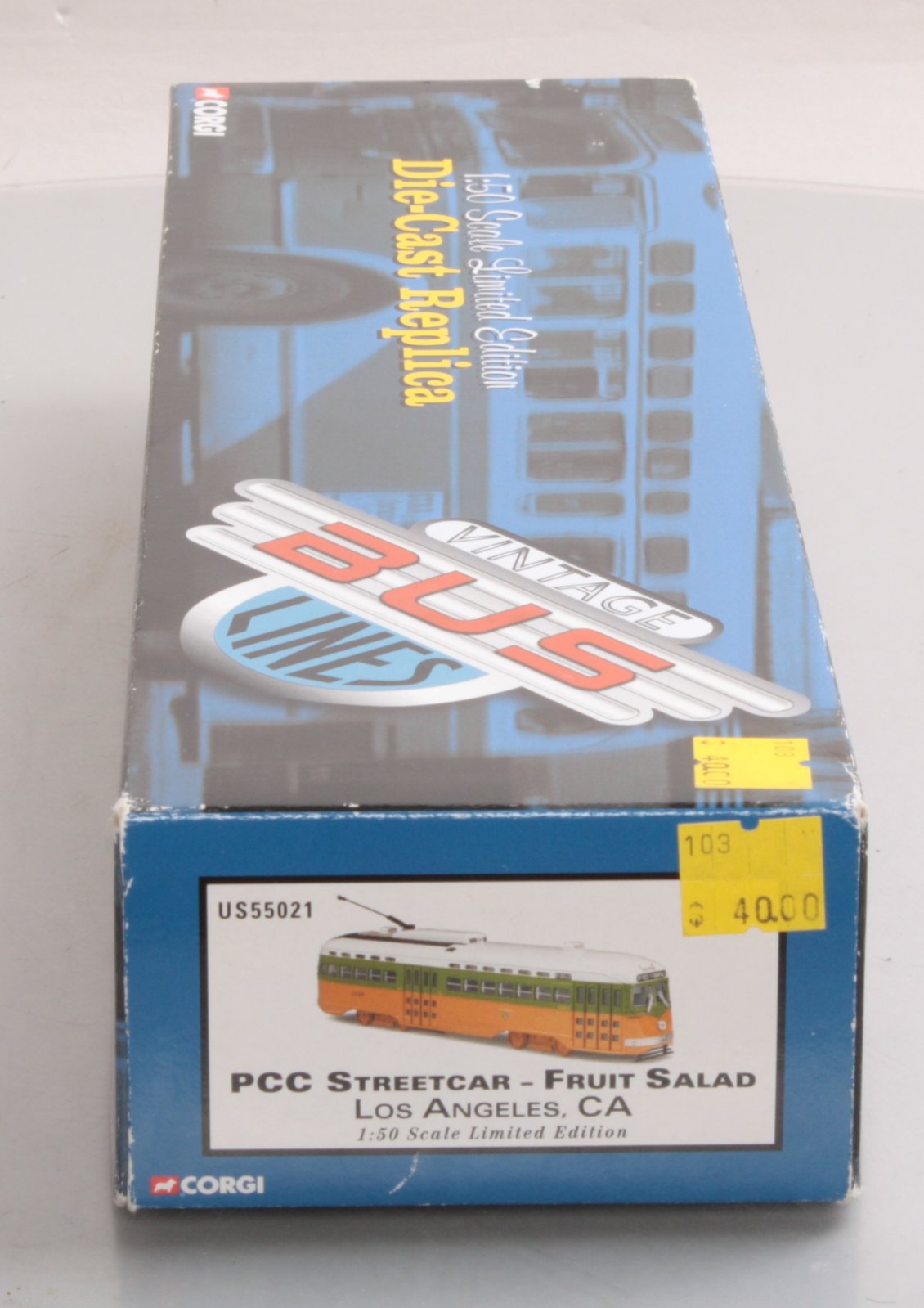 Corgi US55021 1:50 LA Fruit Salad PCC Streetcar