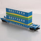 MTH 30-76138 O Gauge Southern Husky Stack Car #1195004 w/ Container Load LN