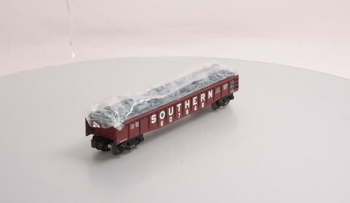 MTH 30-8208 Diecast Southern Gondola Car with Junk Load LN/Box