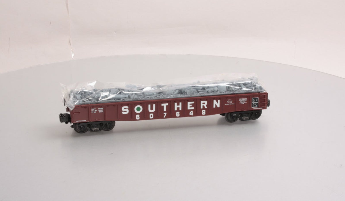 MTH 30-8208 Diecast Southern Gondola Car with Junk Load LN/Box