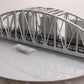 MTH 40-1101 30" Long Silver Steel Arch Bridge LN/Box
