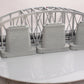 MTH 40-1101 30" Long Silver Steel Arch Bridge LN/Box