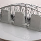 MTH 40-1101 30" Long Silver Steel Arch Bridge LN/Box
