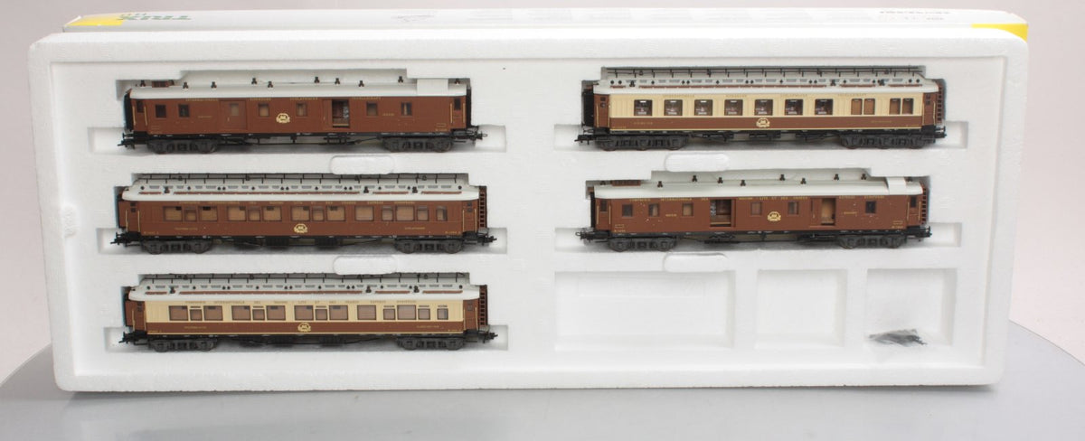 Trix 23426 HO Scale CIWL "Orient-Express" Passenger Car Set LN/Box