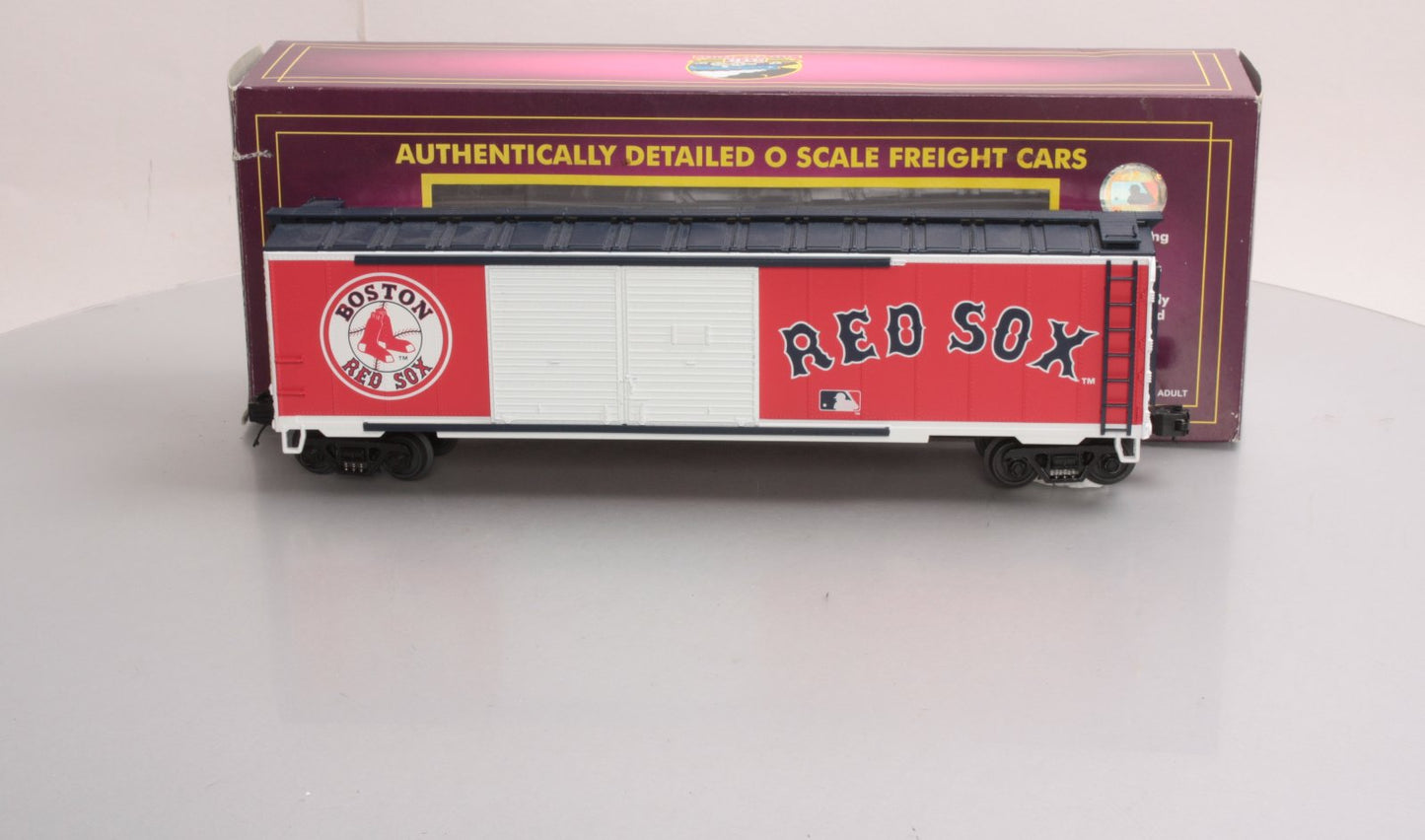 MTH 20-93256 O Gauge Boston Red Sox Double Door 50' Box Car LN/Box