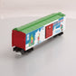 MTH 30-74668 O Gauge D.A.P. Christmas Box Car LN/Box