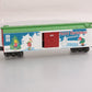 MTH 30-74668 O Gauge D.A.P. Christmas Box Car LN/Box