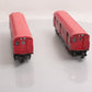 MTH 30-2392-3 O MTA - Redbird R-17 Subway Add-On Non Powered Set (Set of 2) LN/Box