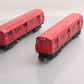 MTH 30-2392-3 O MTA - Redbird R-17 Subway Add-On Non Powered Set (Set of 2) LN/Box