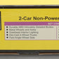 MTH 30-2392-3 O MTA - Redbird R-17 Subway Add-On Non Powered Set (Set of 2) LN/Box