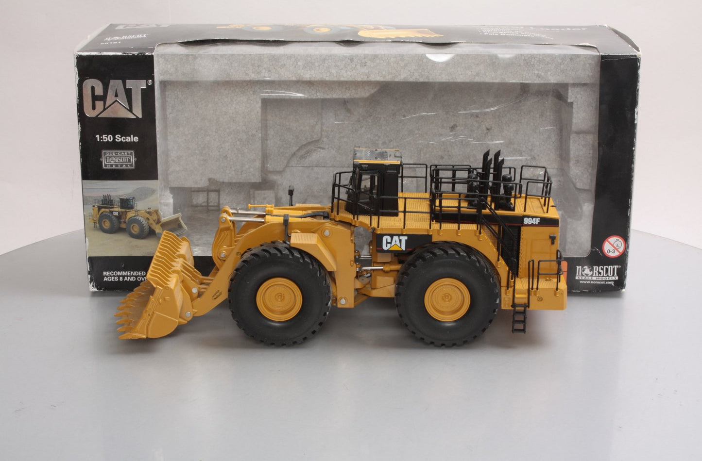 Norscot 55161 1:50 Yellow Die Cast Caterpillar 994F Wheel Loader