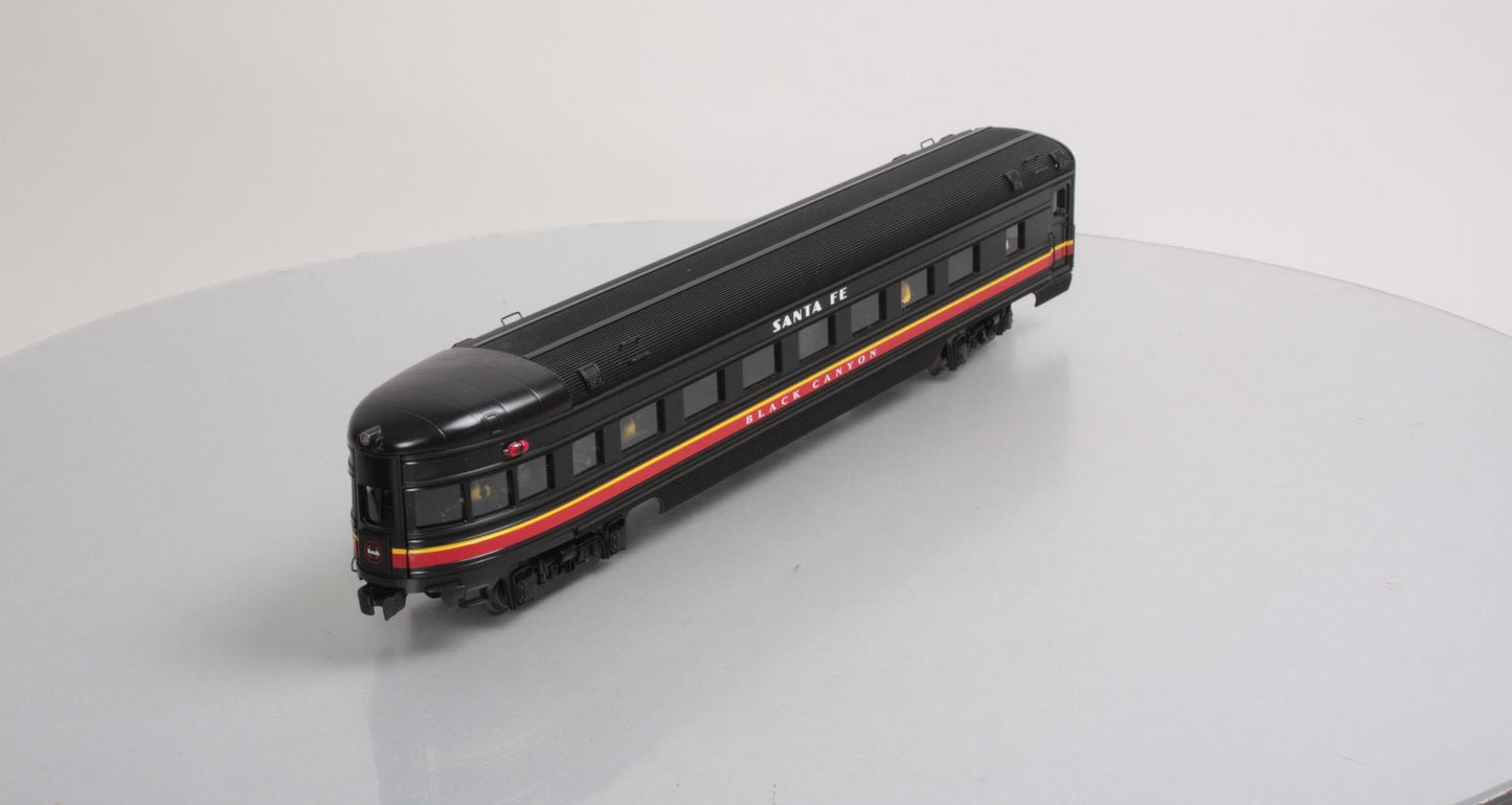 K-Line K4630-30006 Santa Fe 18" Midnight Chief "Black Canyon" Observation Car LN/Box