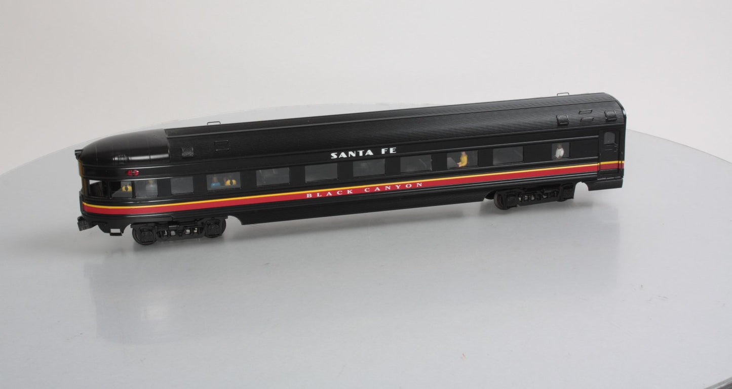 K-Line K4630-30006 Santa Fe 18" Midnight Chief "Black Canyon" Observation Car LN/Box